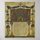 Armeens evangelboek Medieval Manuscript Poster (Voorkant)