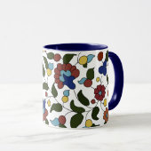 Armeens Floral Pattern Mok (Voorkant rechts)