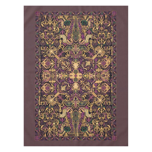 Armeens Folk Art Cotton Tablecloth, 52 x 70 inch Tafelkleed (Voorkant)