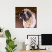 Armeens Gampr - Dog Portrait Poster (Thuiskantoor)