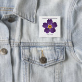 Armeens Genocide Centennial Emblem Vierkante Button 5,1 Cm (In situ)