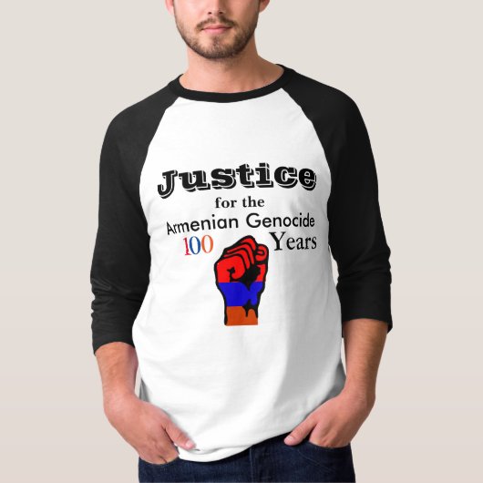 Armeens Genocide-Shirt T-shirt (Voorkant)