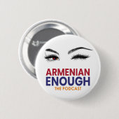 Armeens genoeg Pin Ronde Button 5,7 Cm (Voorkant /achterkant)