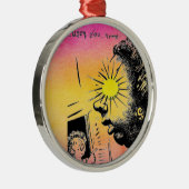 Armeens Gezegde Metalen Ornament (Rechts)
