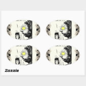 Armeens Gezegde Ovale Sticker (Vel)