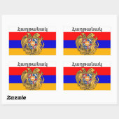 Armeens Gezegde Rechthoekige sticker (Vel)