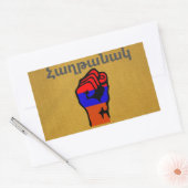 Armeens Gezegde Rechthoekige sticker (Envelop)