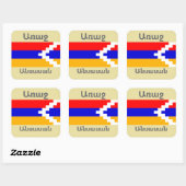 Armeens Gezegde Square Sticker (Vel)