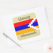 Armeens Gezegde Square Sticker (Envelop)