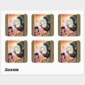 Armeens Gezegde Square Sticker (Vel)