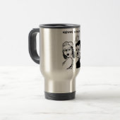 Armeens Gezegde Travel Mug Reisbeker (Voorkant links)