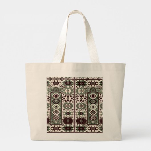 Armeens Grote Tote Bag (Achterkant)