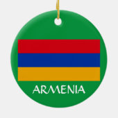 Armeens* kerstversiering keramisch ornament (Achterkant)