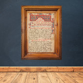 Armeens Lectionary en Missal Liturgy Manuscript Poster