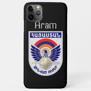 Armeens militair emblem iPhone 11 pro max hoesje