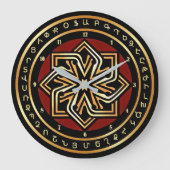 Armeens moederschapsbord grote klok (Voorkant)