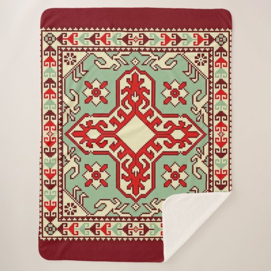 Armeens Sherpa Deken (Voorkant)