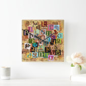 Armeens textielalfabet grote klok (Huis)