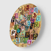 Armeens textielalfabet grote klok (Hoek)