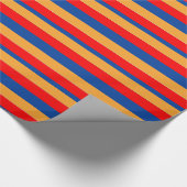 Armeens verpakkingspapier onder vlag cadeaupapier (Hoek)
