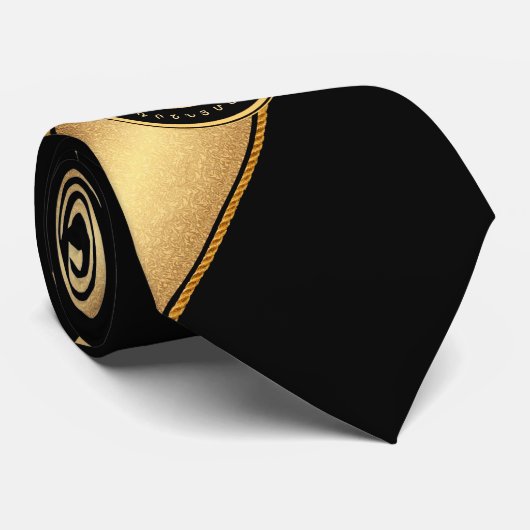 Armeens wapenschild/alfabet Stropdas (Opgerold)