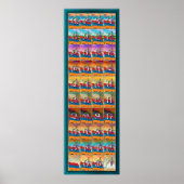 Armeense Alphabet Seasons Poster (Voorkant)