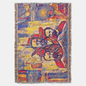 Armeense ARF ( ՀՅԴ ) Gooi deken (Voorkant Verticaal)