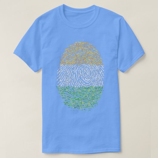 Armeense Armeense Vingerafdruk Vlag T-shirt (Design voorkant)