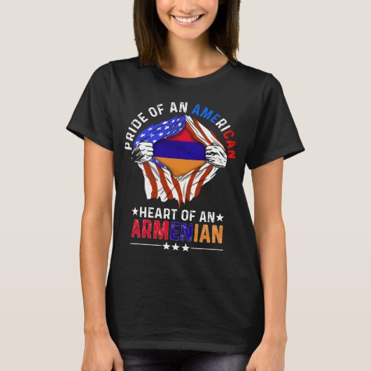 Armeense Armeense vlag T-shirt (Voorkant)