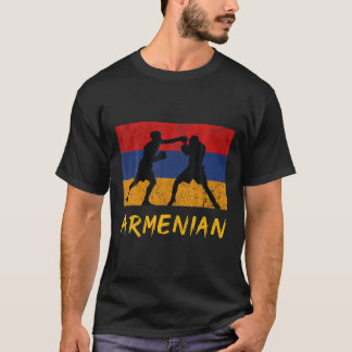 Armeense boxing houdt Armenia Pride Gift Mannen Bo T-shirt