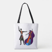 Armeense dansers tote bag (Achterkant)