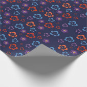 Armeense driekleur harten inpakpapier (Hoek)