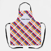 Armeense en Armeense vlag met Jouw naam Schort (Voorkant)