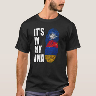 Armeense en Marshallaanse vlag voor het behoud van T-shirt