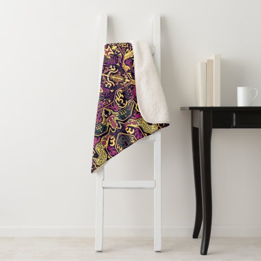 Armeense folk arr Sherpa Blanket 2 Deken (In situ)