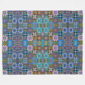 Armeense Folk Art Fleece Blanket (Voorkant (Horizontaal))