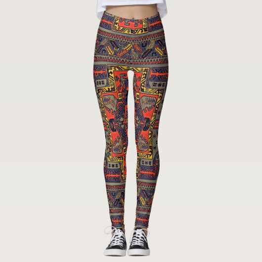 Armeense Folk Art Leggings (Voorkant)