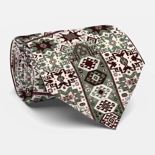 Armeense Folk Art Stropdas (Opgerold)