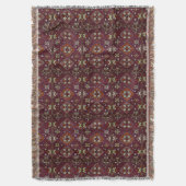 Armeense Folk Art Throw Blanket Deken (Voorkant Verticaal)