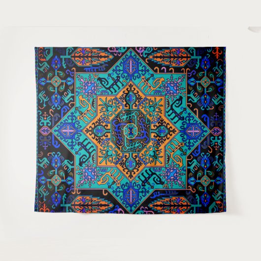 Armeense Folk Art Wandkleed (Voorkant (horizontaal))