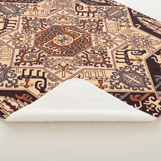 Armeense folkkunst Sherpa Blanket Deken (3/4)