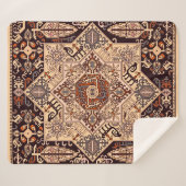 Armeense folkkunst Sherpa Blanket Sherpa Deken (Voorkant (horizontaal))