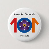 Armeense genocide 101 jaar herdenking Button (Voorkant)