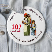 Armeense genocide 107 Button (In situ)