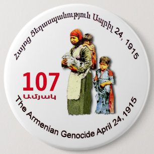 Armeense genocide 107 Button
