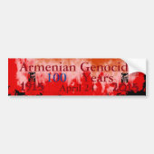 Armeense genocide Bumpersticker (Voorkant)
