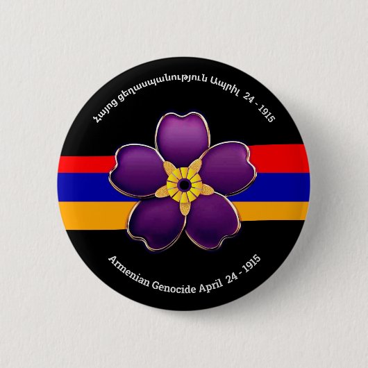 Armeense genocide Button (Voorkant)