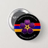 Armeense genocide Button (Voorkant /achterkant)