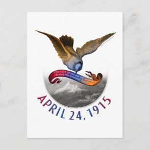 Armeense genocide Herdenking Briefkaart