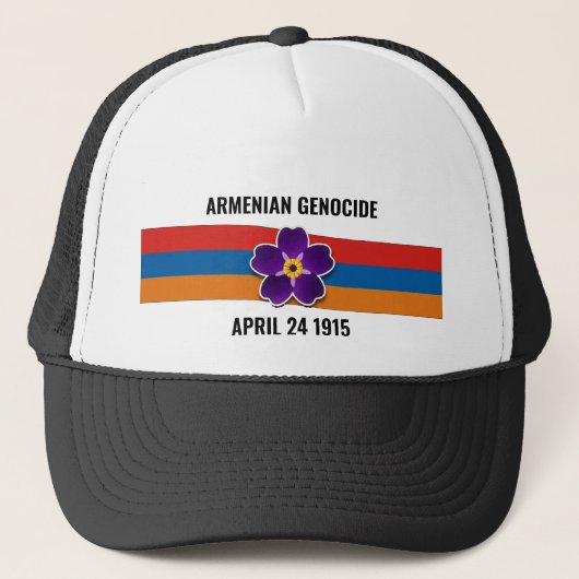 Armeense Genocide Truckerhoed Trucker Pet (Voorkant)